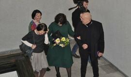 Aukso žiedus sumainė Raimonda Laužikienė ir Valentinas Masalskis