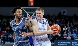 FIBA Čempionų lygos aštuntfinalis: Klaipėdos "Neptūnas" - Strasbūro SIG - 73:68