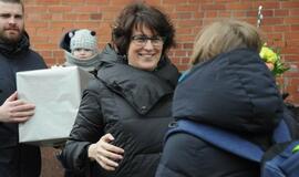 Aukso žiedus sumainė Raimonda Laužikienė ir Valentinas Masalskis