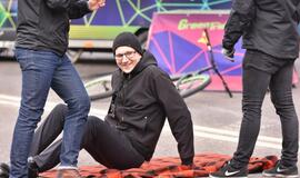 Kovo 11-ąją Klaipėdą sveikino jaunimas