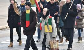 Kovo 11-ąją Klaipėdą sveikino jaunimas