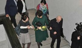 Aukso žiedus sumainė Raimonda Laužikienė ir Valentinas Masalskis