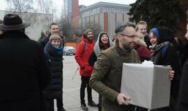 Aukso žiedus sumainė Raimonda Laužikienė ir Valentinas Masalskis