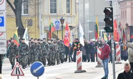 Kovo 11-ąją Klaipėdą sveikino jaunimas