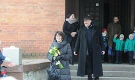 Aukso žiedus sumainė Raimonda Laužikienė ir Valentinas Masalskis