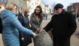M. Mažvydo alėjoje išaugo „Gyvybės medis“