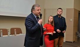 Klaipėdos universitete išdalintos jubiliejinės auksinės burės