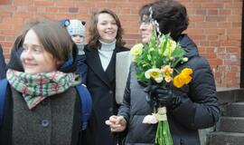 Aukso žiedus sumainė Raimonda Laužikienė ir Valentinas Masalskis