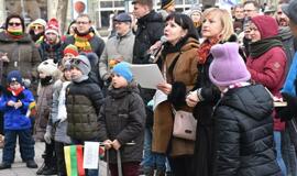 Kovo 11-ąją Klaipėdą sveikino jaunimas