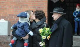 Aukso žiedus sumainė Raimonda Laužikienė ir Valentinas Masalskis