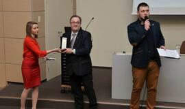 Klaipėdos universitete išdalintos jubiliejinės auksinės burės