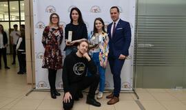 Klaipėdos universitete išdalintos jubiliejinės auksinės burės