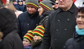 Kovo 11-ąją Klaipėdą sveikino jaunimas