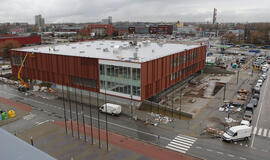 Prie baseino pavogti šeši lauko šviestuvai