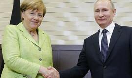 Angela Merkel ketina susitikti su Vladimiru Putinu