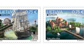Europos šalis vienys tiltai pašto ženkluose