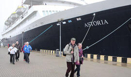 Klaipėdoje - pirmasis kruizinis laivas