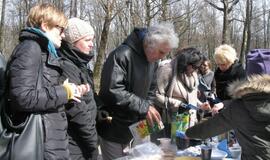 Skulptūrų parke – tradicinė „Vynerio arbatėlė“