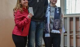 Dragūniečiai moksleivius supažindino su rankiniu