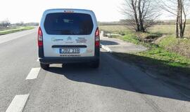 Reido laimikis - trys girti vairuotojai