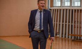 Dragūniečiai moksleivius supažindino su rankiniu