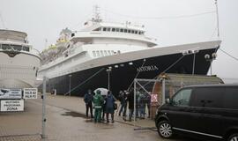 Į Klaipėdą atplaukė pirmasis kruizinis laivas