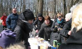 Skulptūrų parke – tradicinė „Vynerio arbatėlė“