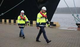 Į Klaipėdą atplaukė pirmasis kruizinis laivas