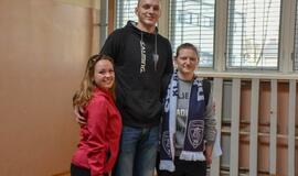 Dragūniečiai moksleivius supažindino su rankiniu