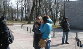 Skulptūrų parke – tradicinė „Vynerio arbatėlė“