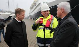 Į Klaipėdą atplaukė pirmasis kruizinis laivas