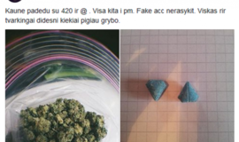 „Facebook“ tinkle - prekyba „žole“ ir „stuff“