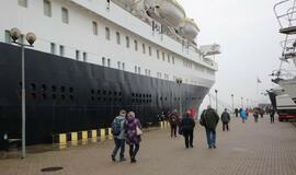 Į Klaipėdą atplaukė pirmasis kruizinis laivas