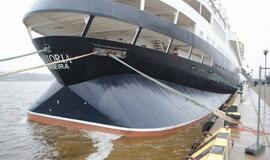 Į Klaipėdą atplaukė pirmasis kruizinis laivas