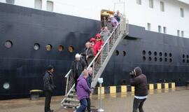 Į Klaipėdą atplaukė pirmasis kruizinis laivas