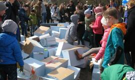 Mažieji klaipėdiečiai sugriovė baimių sieną