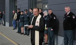 Policijos tarnybinių automobilių šventinimas