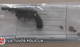 Atskleista ginklo ir šaudmenų vagystė