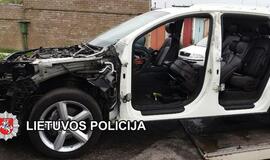 Baigti trys automobilių vagysčių tyrimai