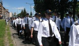 Jūrai prisiekė 160 būsimų jūrininkų