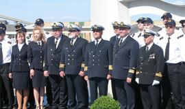 Jūrai prisiekė 160 būsimų jūrininkų