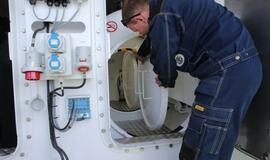 Pakrikštytas naujasis uosto direkcijos laivas „Naras“