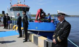 Pakrikštytas naujasis uosto direkcijos laivas „Naras“