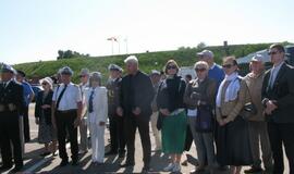 Pagerbti žuvę jūrininkai, jūros veteranai ir švyturiai