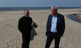 Melnragės paplūdimio korozija