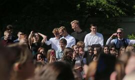 Abiturientams nuaidėjo paskutinis skambutis