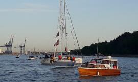 „Laivų paradė“ – spalvingi pasirodymai ir įspūdingas jūrinių vilkikų šokis