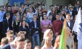 Abiturientams nuaidėjo paskutinis skambutis