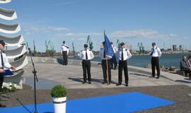 Jūrai prisiekė 160 būsimų jūrininkų