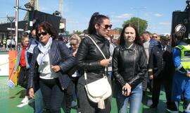 Jūrai prisiekė 160 būsimų jūrininkų